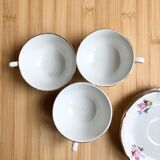 Vintage Saint-Amand Trio Cups