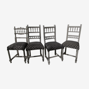 4 chairs Henry II