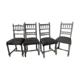 4 chairs Henry II