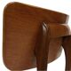Vintage dining room chairs teak Topform design 60s Louis van Teeffelen