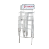 Newspaper and magazine display