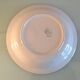 Round hollow dish Moulin des Loups green tablecloth model / 50s-60s