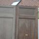Pair of oak doors