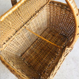 Old wicker basket
