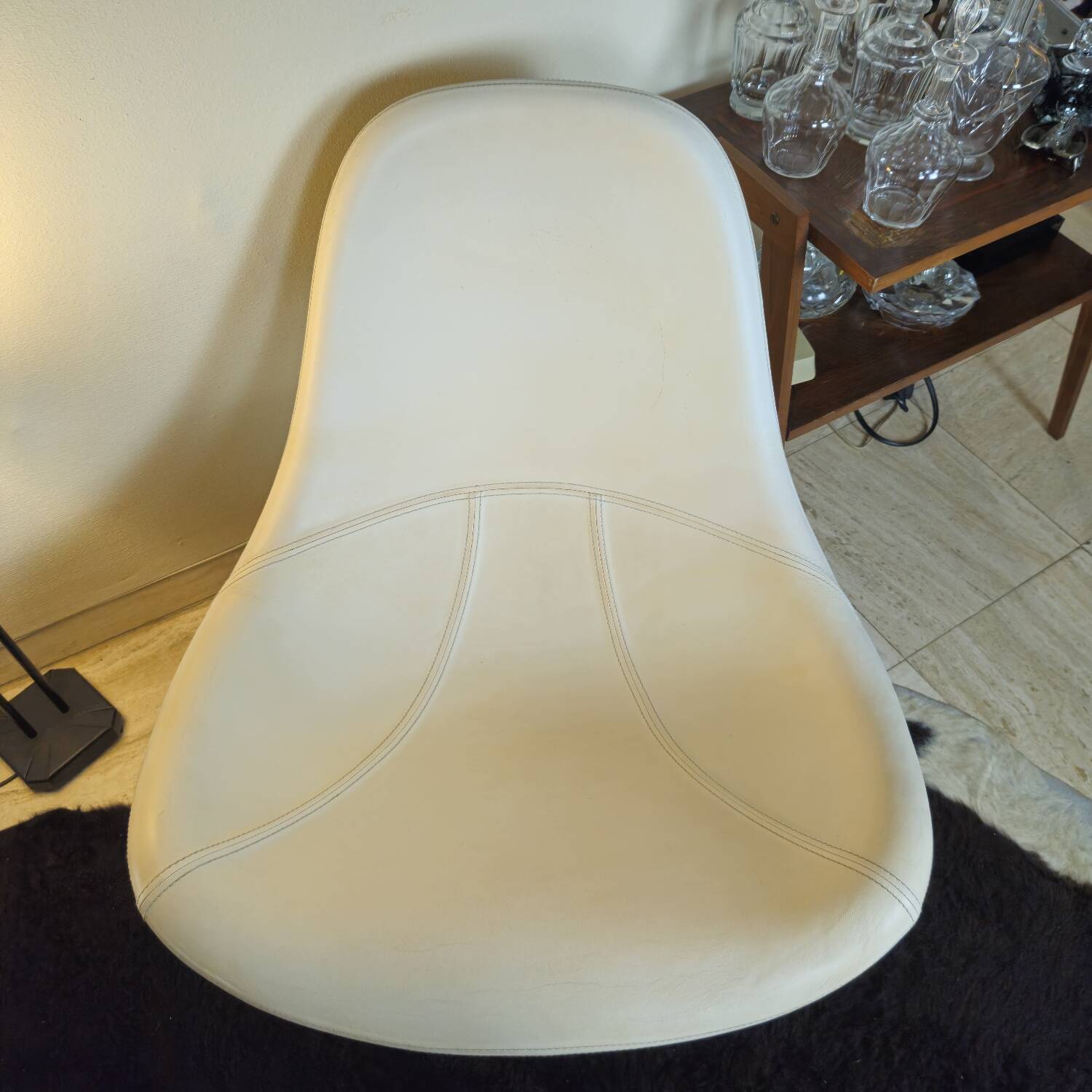 Ikea Tirup leather armchairs