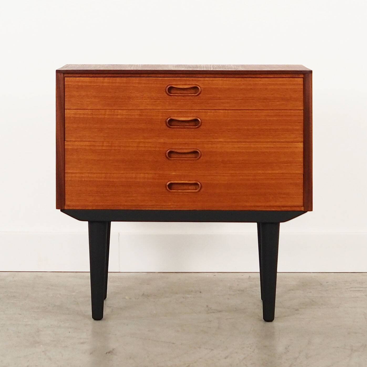 Teak chest of drawers, Danish design, 1960s, manufacture: Denmark