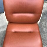 Pair of vintage Steelcase 1970 armchairs
