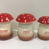 Mushroom spice jars
