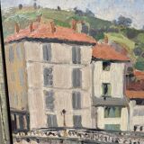 Oil on cardboard attr. to André-René Albarede