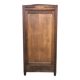 Parisian Bonnetiere armoire from the 1900s in solid chestnut.