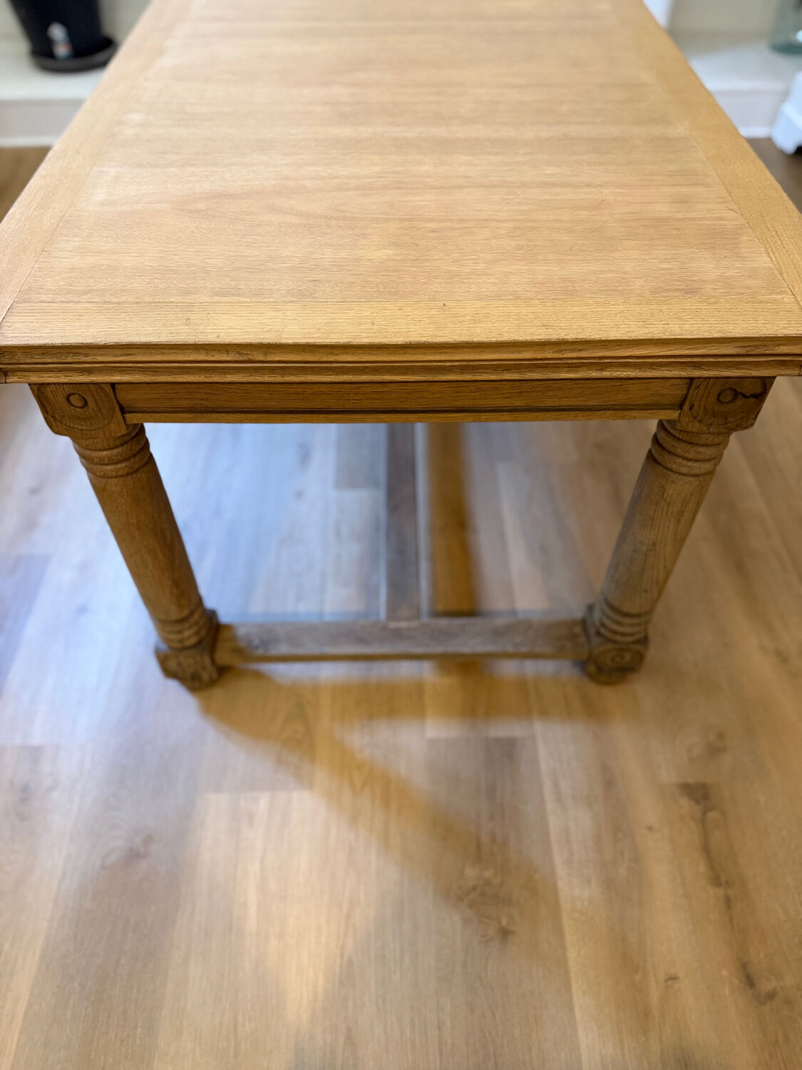 Farmhouse wooden table