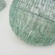 Pair of designer wall lights in vintage glass slats from the 70s/80s