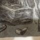 Large vintage decorative panel