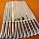 Christofle crossed ribbons, 73-piece cutlery set in new condition.