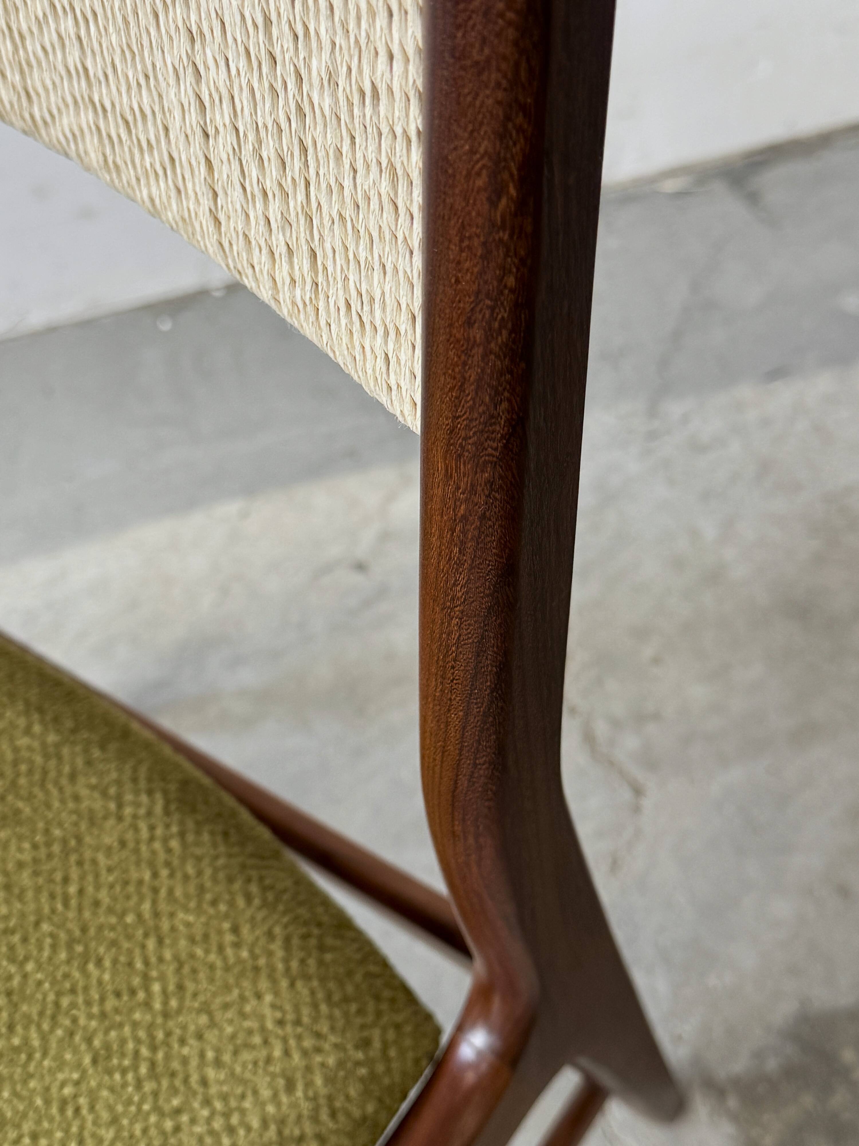 Set of teak Chairs, Denmark 1960s, Mid-C, Vintage