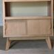 Vintage pyramid-shaped secretary desk library
