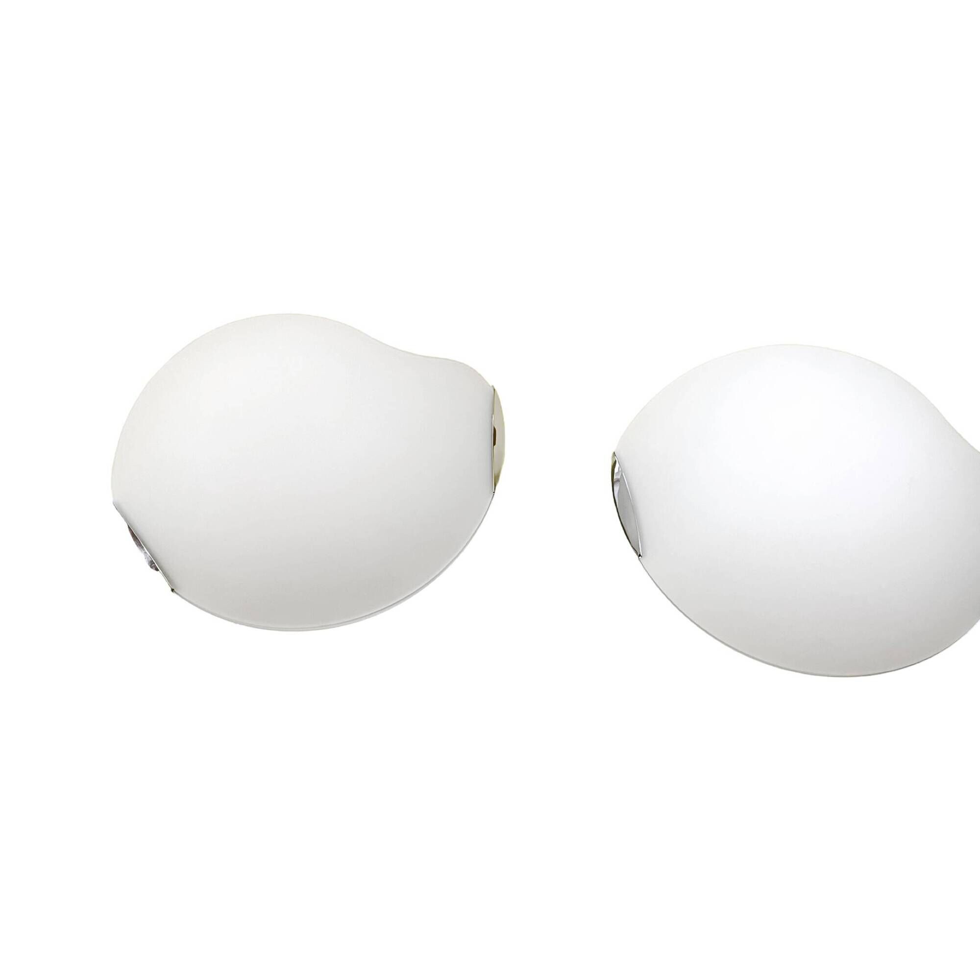 A pair of modernist wall lamps, Fabas Luce, Italy, 1980s.