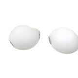 A pair of modernist wall lamps, Fabas Luce, Italy, 1980s.