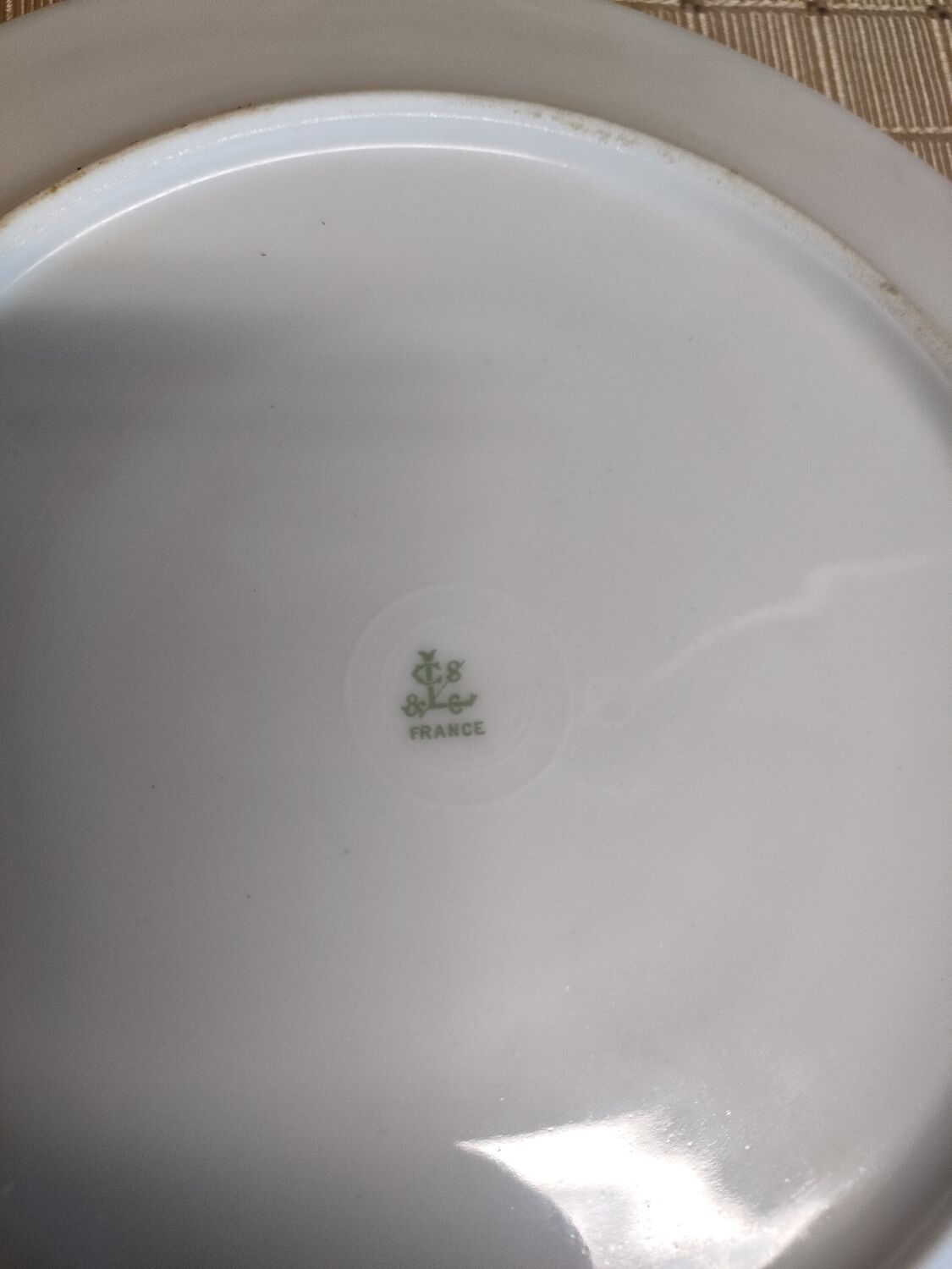 10 assiettes anciennes porcelaine de Limoges