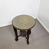 Amsterdam School Art Deco occasional table with copper top