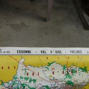 Affiche scolaire N°49  Hatier 1969 Paris et banlieue