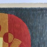 Pierre courtin, from life to love, 1971. lithograph signed in pencil