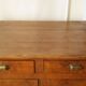 Parisian old waxed wood buffet