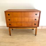 Vintage teak chest of drawers MDK Belgium