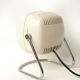 Vintage lay lamp by Harvey Guzzini for Harvey Luce, made in Italy, white metal lamp, space age, 60's