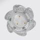"Vagues" Art Decò Crystal Vase Signed Lalique, France 1960s