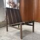 Modernist oak armchair