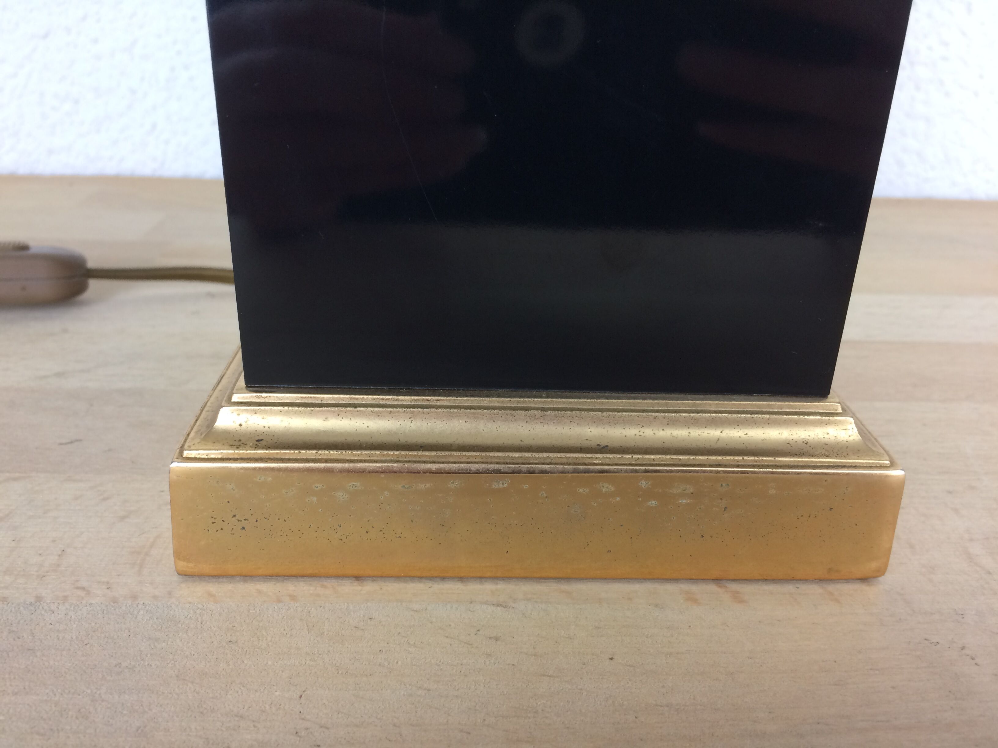 Golden pineapple lamp house Le Dauphin 70s