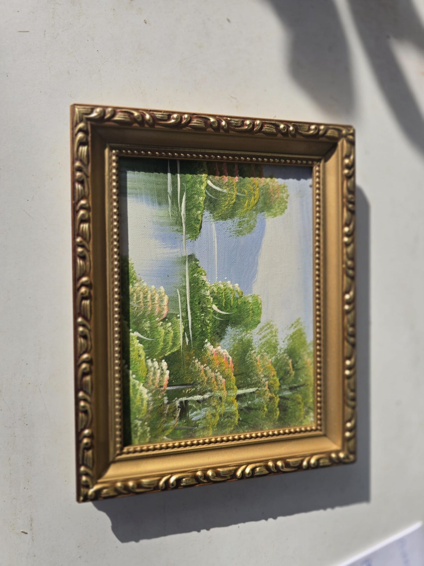 Painting with frame