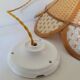 Suspension en rotin et cannage