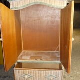 Occasional rattan cabinet