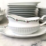 Service assiettes pour 12 personnes 1970