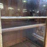 Aero gummed solid oak bookcase 19th