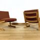 Chauffeuses Scandinave 1960 par Ditte & Adrian Heath Modèle 242 s