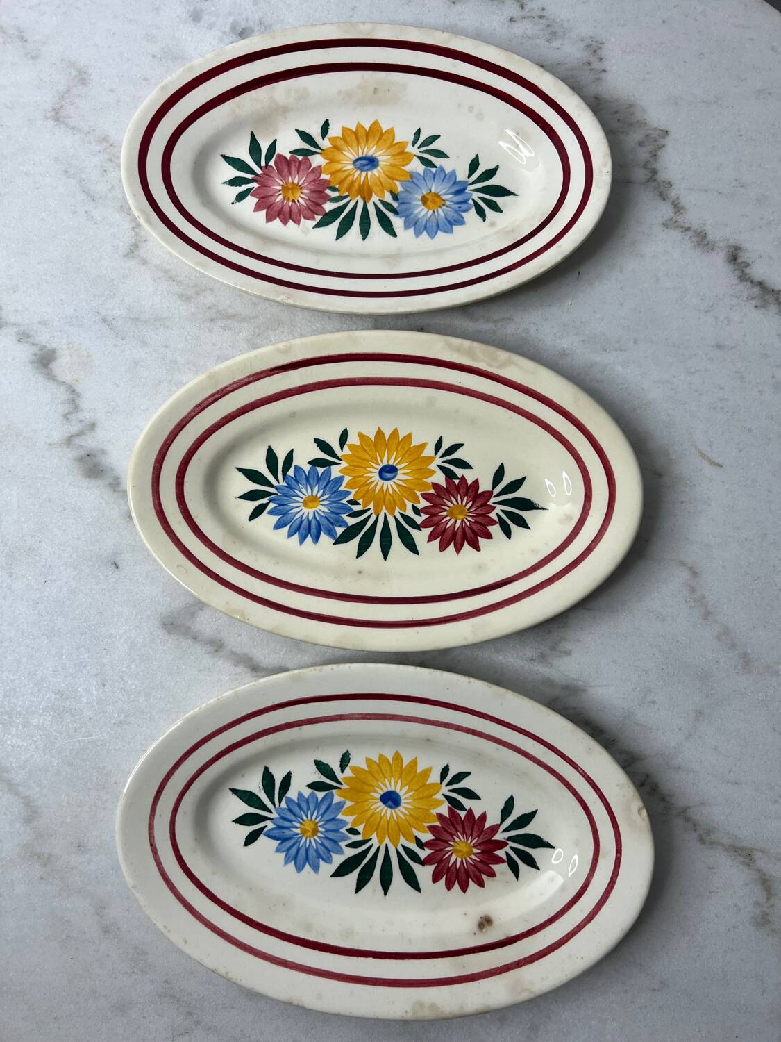 HBC Les Fleurs Ramekin hand-decorated