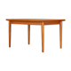Teak danish extendable dining table, 1960