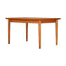Teak danish extendable dining table, 1960