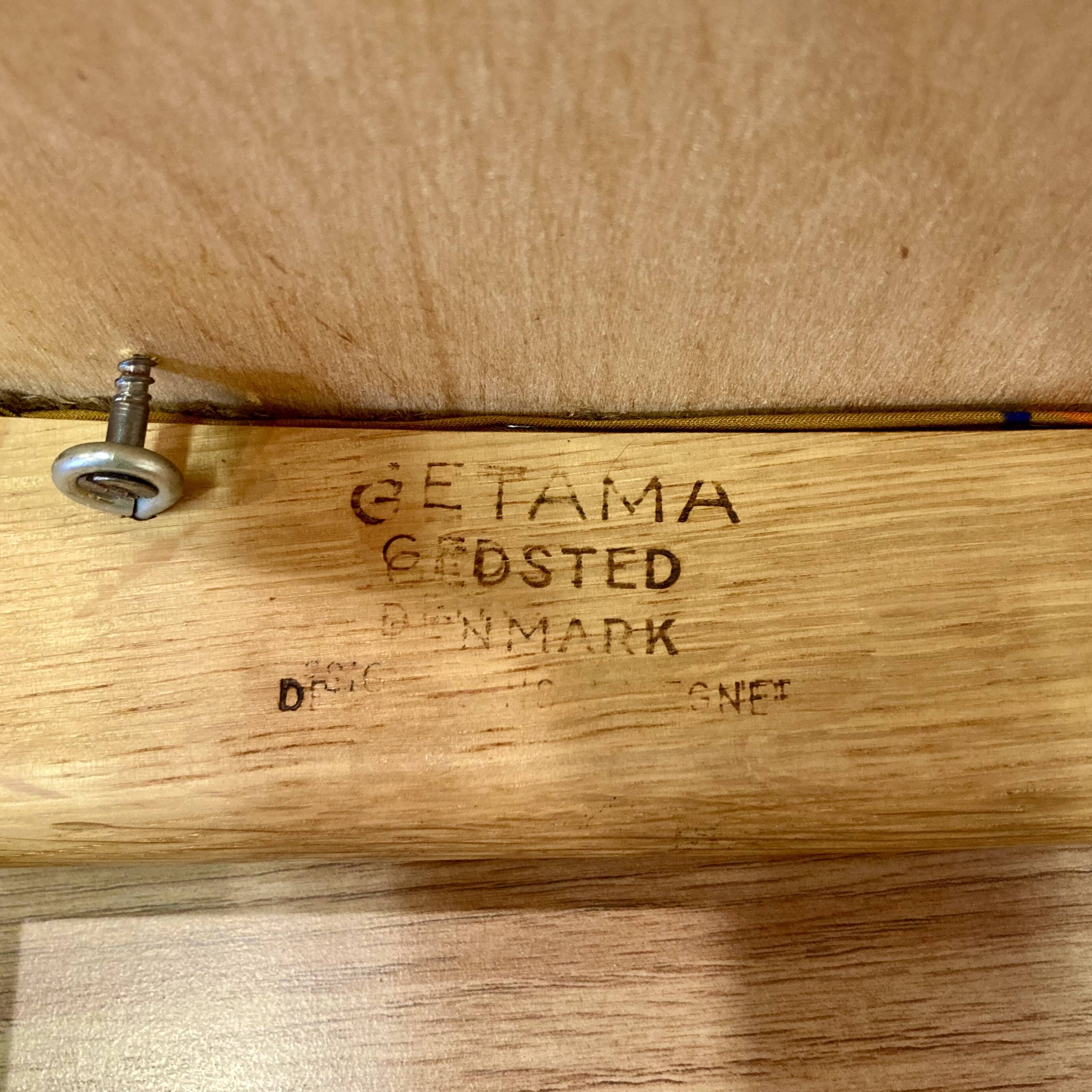 Hans Wegner armchair "Scandinavian design" 1960.