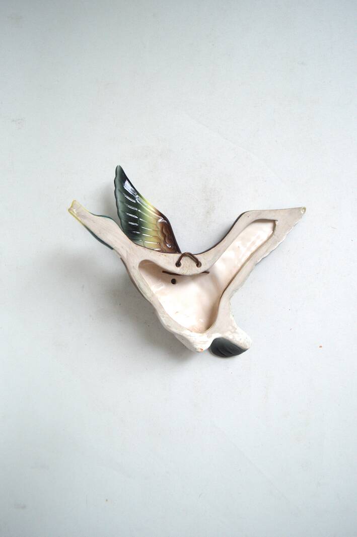 Oiseau en céramique à suspendre