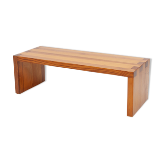 Banc en pin massif, table, par Ate van Apeldoorn