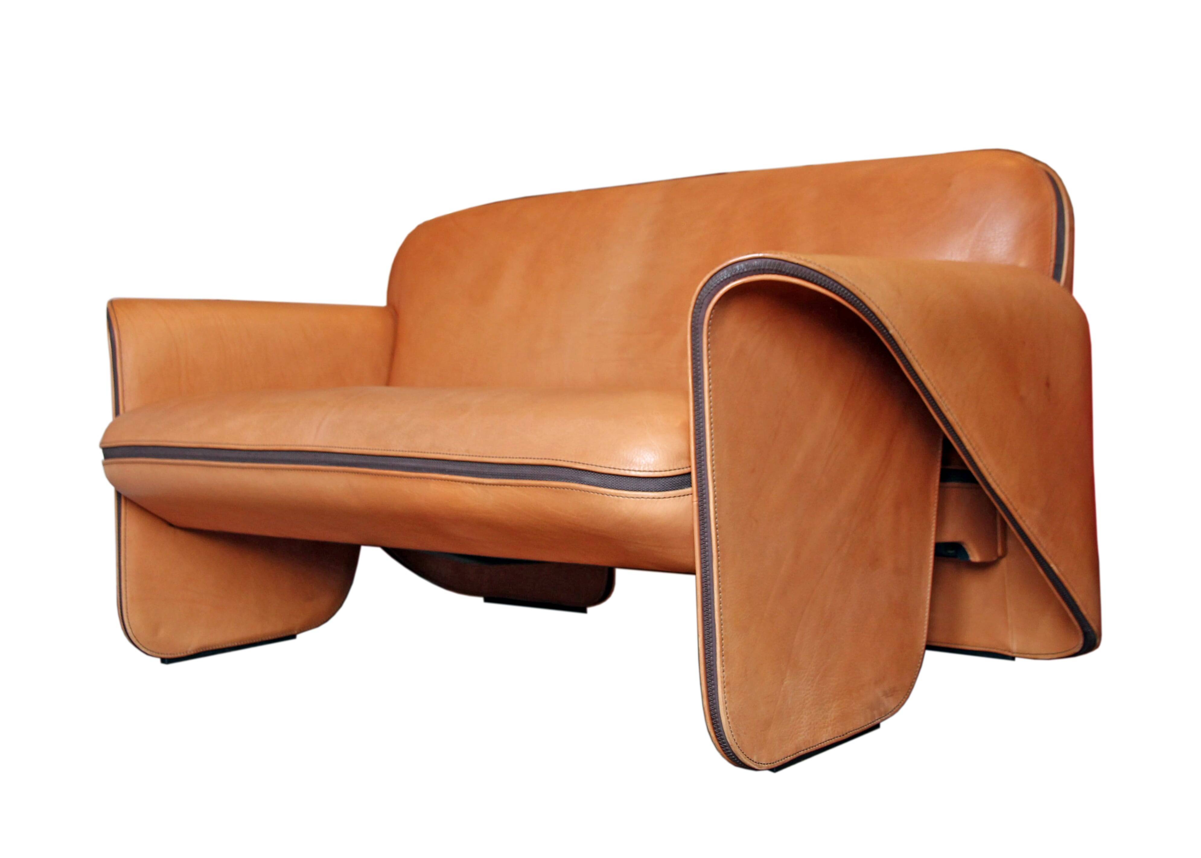 Canapé vintage DS-125 par Gerd Lange pour De Sede, 1978