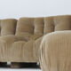 Vintage Italian curved modular sofa by Rossi di Albizzate 1970s