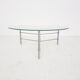Table basse ronde en verre