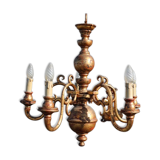 Chandelier 5 branches skated