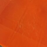 Children's orange table and chair set Progarden Italy