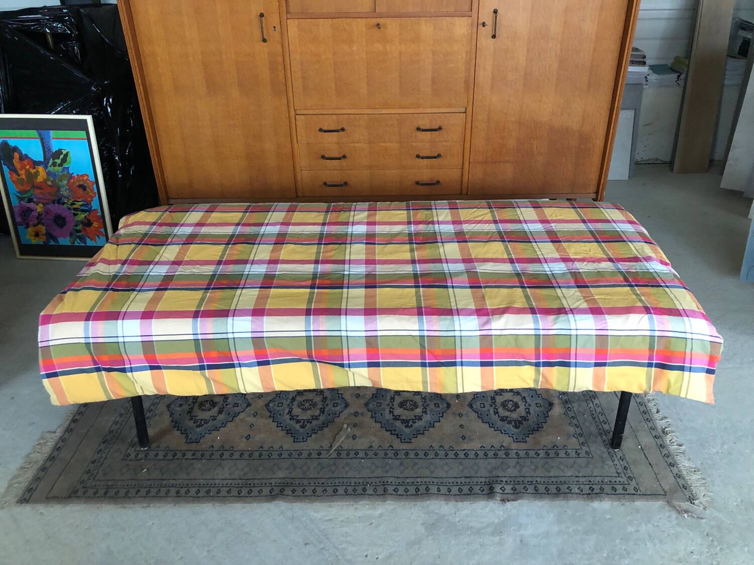 Set of 2 single beds Vintage 70s